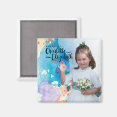 Princess Charlotte Elizabeth 6th Birthday Magnet (Voorkant / Achterkant)