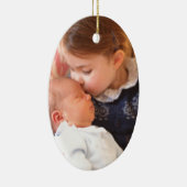 Princess Charlotte en Prince Louis Keramisch Ornament (Rechts)