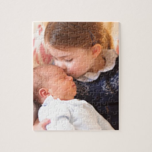Princess Charlotte en Prince Louis Legpuzzel (Verticaal)
