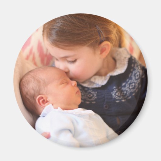 Princess Charlotte en Prince Louis Magneet (Voorkant)