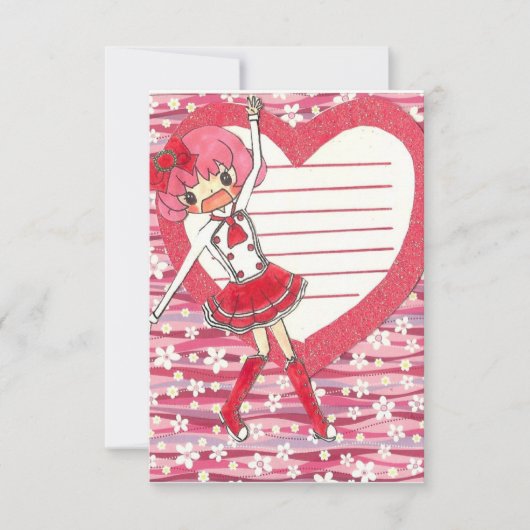 PRINCESS CHERRY INVITATION! KAART (Voorkant)