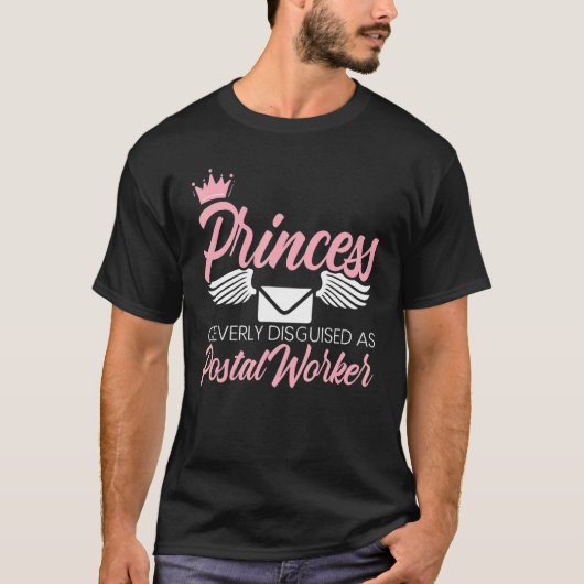 Princess Cleverly , gedemonstreerd als post - post T-shirt (Voorkant)