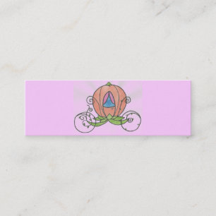 Princess Coach-profielkaart Mini Visitekaartje