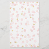 Princess Crown Baby shower price Game roze & gold Flyer (Achterkant)