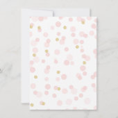 Princess Crown Baby shower Wensen voor Baby Kaart (Achterkant)