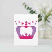 Princess Crown Briefkaart (Staand voorkant)