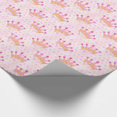 Princess Crown Cadeaupapier (Hoek)