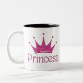 Princess Crown Coffee Mok (Links)