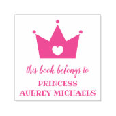 Princess Crown - Dit boek behoort toe aan Zelfinktende Stempel (Design)