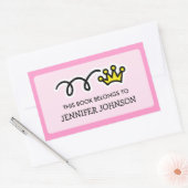Princess crown Dit boek hoort bij sticker label (Envelop)