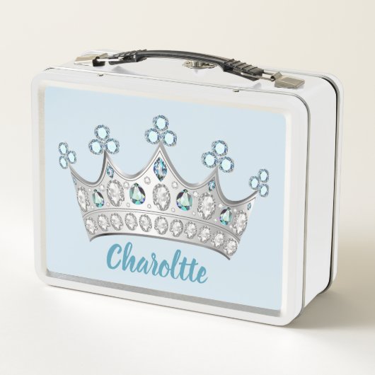 Princess Crown en noem uw achtergrondkleur (Achterkant)