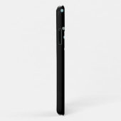 Princess crown, gems & crystal shoe, zwart Case-Mate iPhone case (Achterkant/rechts)