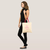 Princess Crown - Gepersonaliseerd Tote Bag (Voorkant (model))