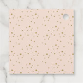 Princess Crown Girls Birthday Party Bedankjes Labels (Achterkant)