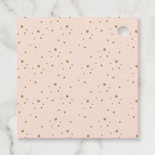 Princess Crown Girls Birthday Party Bedankjes Labels (Achterkant)