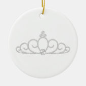Princess Crown Keramisch Ornament (Voorkant)