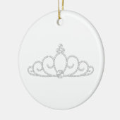 Princess Crown Keramisch Ornament (Links)