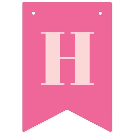 Princess crown kinder blije verjaardagsbanner vlaggetjes (Tweede vlag)