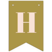 Princess Crown met Age Kinder Happy Birthday Party Vlaggetjes (Tweede vlag)