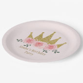 Princess Crown Paper Bord (Gekanteld)