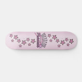 Princess Crown Persoonlijk Skateboard (Horizontaal)
