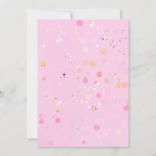 Princess Crown Pink - Hartelijk dank Kaart (Achterkant)