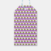 Princess Crown Rainbow Emoji Poop Cadeaulabel (Voorkant)