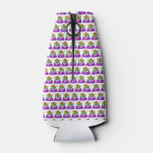 Princess Crown Rainbow Emoji Poop Flesjeskoeler (Achterkant)