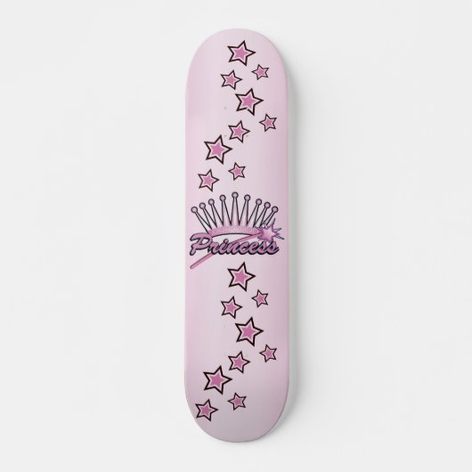 Princess Crown Skateboard (Voorkant)