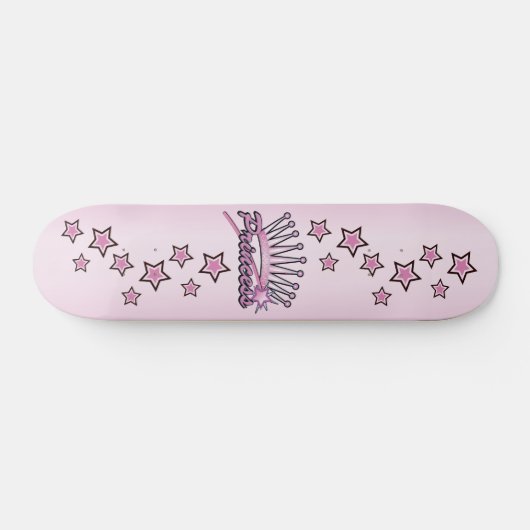 Princess Crown Skateboard (Horizontaal)