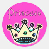 Princess Crown Stickers (Voorkant)
