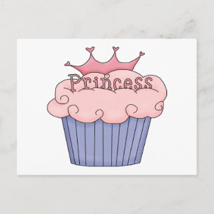 Princess Cupcake Briefkaart