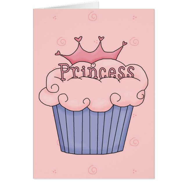Princess Cupcake - Gepersonaliseerd (Voorkant)