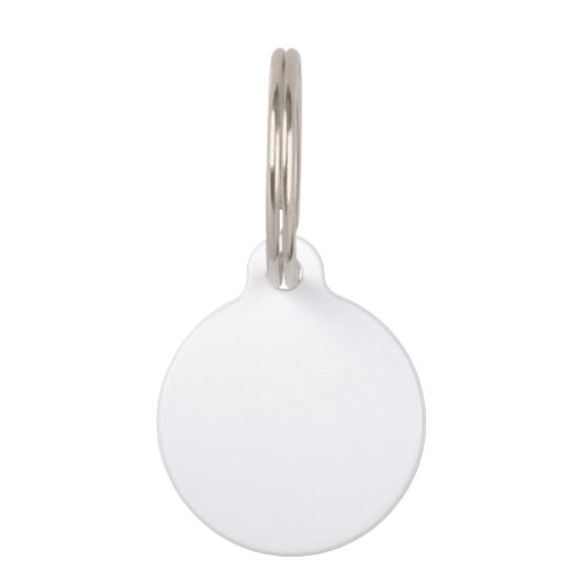 Princess Cupcake Huisdierpenning (Achterkant)