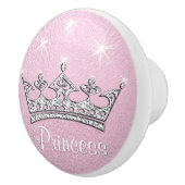 Princess Custom Pink Knobs voor meubelen, kasten Keramische Knop (Rechts)