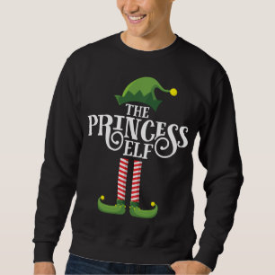 Princess Cute Elf Matching Family-kerstgroep Trui