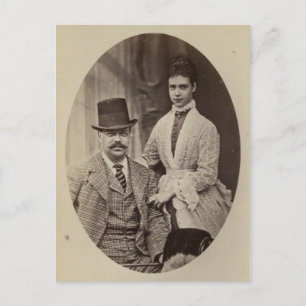 PRINCESS DAGMAR van Denemarken en Alexander III #2 Briefkaart