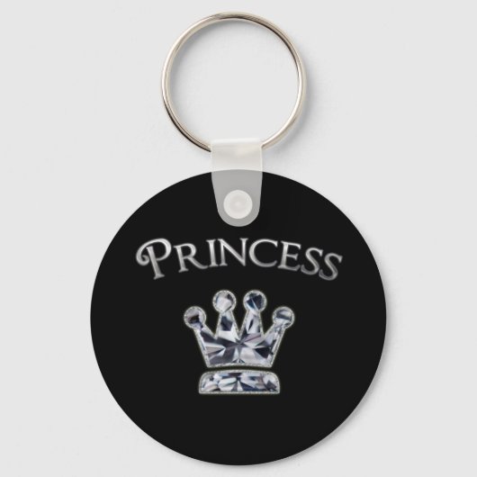 Princess Diamond Crown Sleutelhanger (Voorkant)