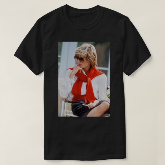 Princess Diana 1980 T-shirt (Design voorkant)