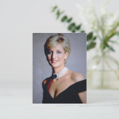 Princess Diana 1997 Briefkaart (Staand voorkant)