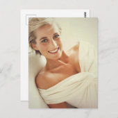 Princess Diana 1997 Briefkaart (Voorkant / Achterkant)