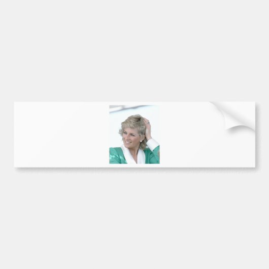 Princess Diana Australia 1988 Bumpersticker (Voorkant)