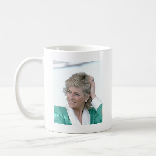 Princess Diana Australia 1988 Koffiemok (Links)