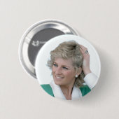 Princess Diana Australia 1988 Ronde Button 5,7 Cm (Voorkant /achterkant)