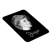 Princess Diana-autograaf Magneet (Rechterzijde)
