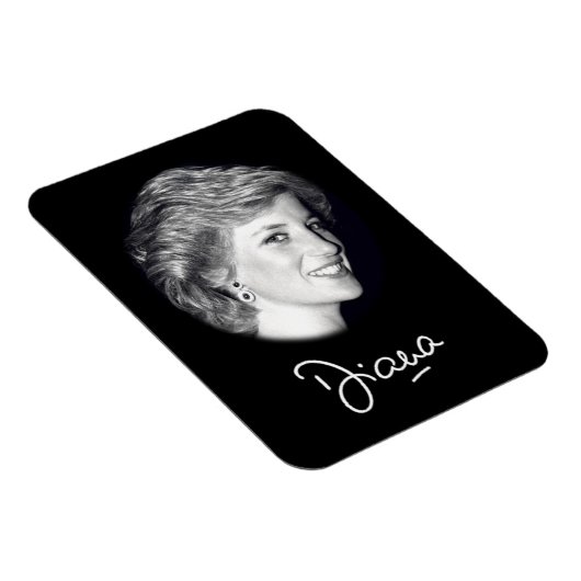 Princess Diana-autograaf Magneet (Rechterzijde)