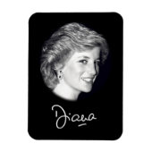 Princess Diana-autograaf Magneet (Verticaal)