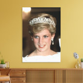 Princess Diana Bahrain 1986 Canvas Afdruk (Insitu (Woonkamer))