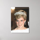 Princess Diana Bahrain 1986 Canvas Afdruk (Voorkant)