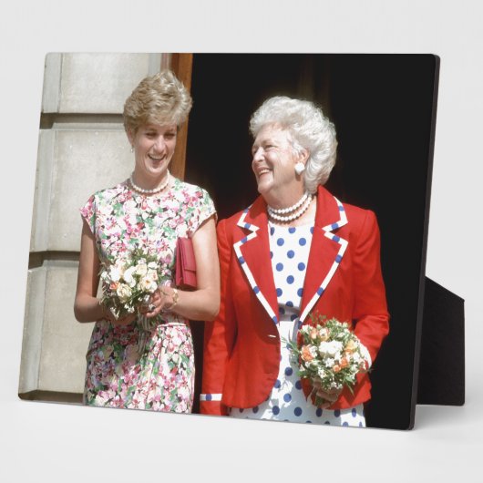 Princess Diana-Barbara Struik Fotoplaat (Zijkant)